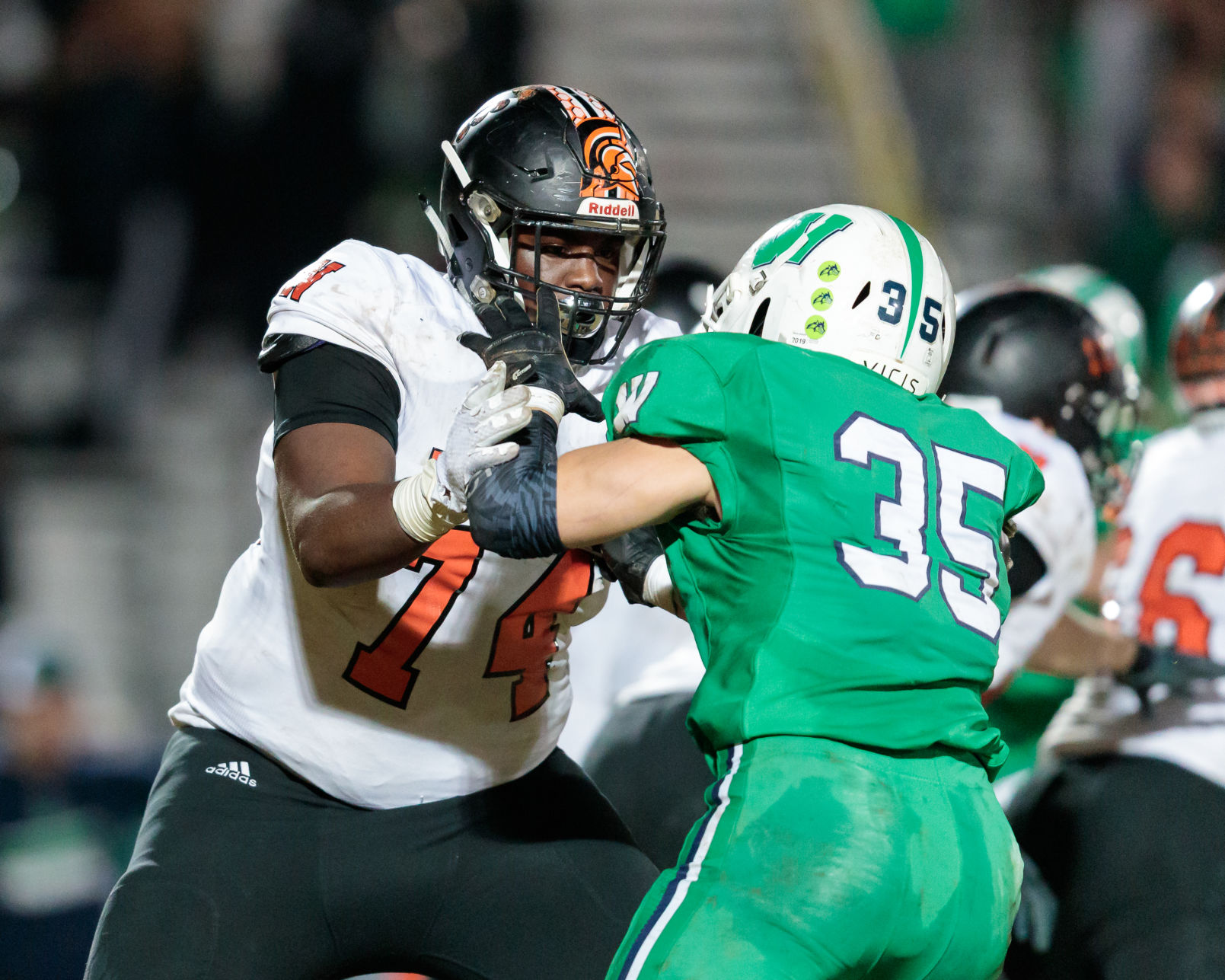 The Northwest Cabarrus Trojans fall to the Weddington Warriors in the third round of the 3AA State playoffs.